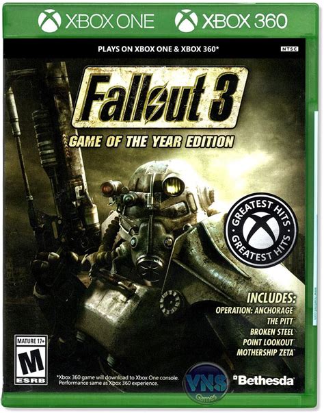 fallout 3 game of the year edition xbox series x